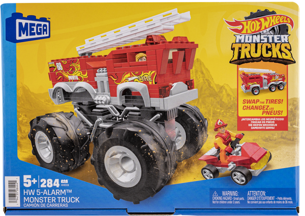 Изображение Машина-конструктор с 5 лет Хот вилс пожарная машина Маттэл к/у, 1 шт