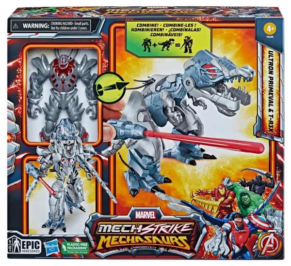 Изображение Фигурка интерактивная Трансформеры альтрон и динозавр Хасбро к/у, 2 шт