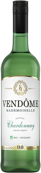 Изображение Вино белое п/сух Безалкогольное Виндом Мадемуазель Шардон Винтенс с/б, 0,75 л