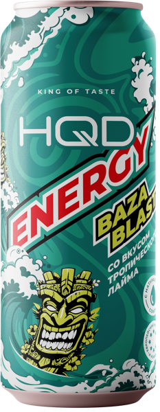 Изображение Напиток Энергетический Эйч Кью Ди Энерджи Тропический Лайм Меридиан Трейд ж/б, 0,45 л