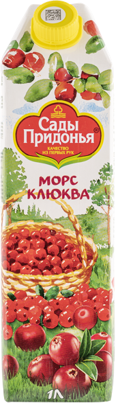 Изображение Морс Сады придонья клюква Сады Придонья т/п, 1 л