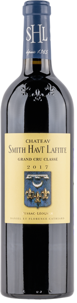 Изображение Вино красное сухое стиль №3 Каберне Сов купаж Пессак Леоньян шато смит о лафит 2017 Катияр с/б, 0,75 л