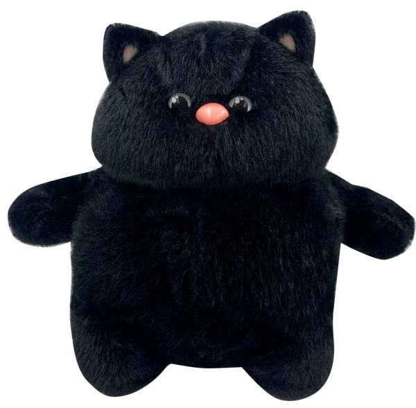 Изображение Мягкая игрушка 35 см Макси тойз котик чёрный Той Сенс к/у, 1 шт