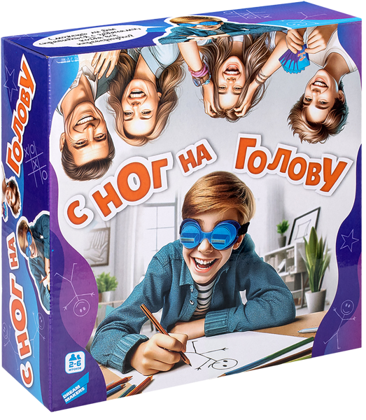 Изображение Игра настольная Дрим мейкерс с ног на голову Страна игрушек к/у, 1 шт