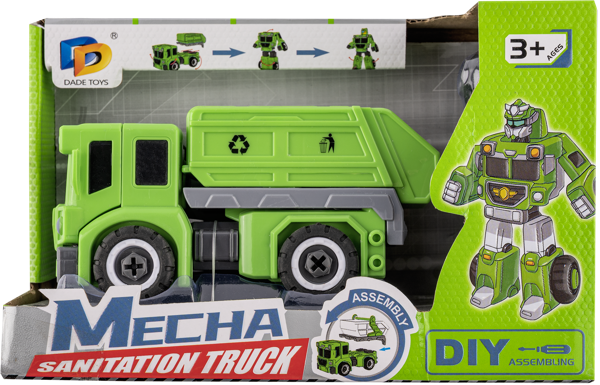 Изображение Машина трансформер Майя тойс робот мусоровоз Шанту Йошинг Трейдинг к/у, 1 шт