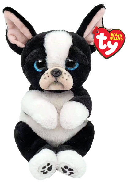Изображение Мягкая игрушка 15см ТУ бени биллис тинк черно-белая собачка ТУ Инкорпорейшен , 1 шт