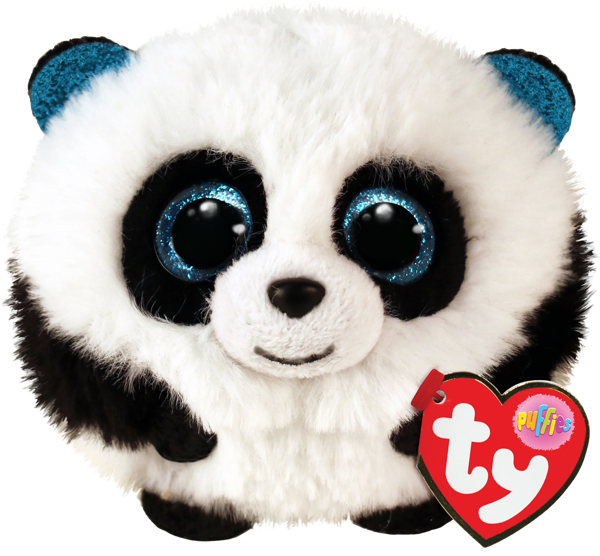 Изображение Мягкая игрушка 10 см ТУ пафф панда бамбу ТУ Инкорпорейшен , 1 шт
