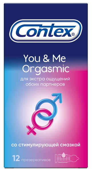 Изображение Презервативы Контекс ю энд ми оргазмик Бенкизер к/у, 12 шт