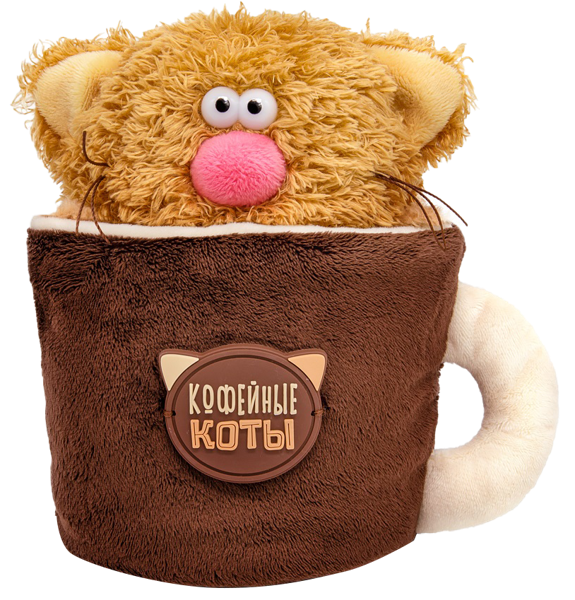 Изображение Мягкая игрушка 12 см Будибаса десерт кортадо МПП ООО к/у, 1 шт