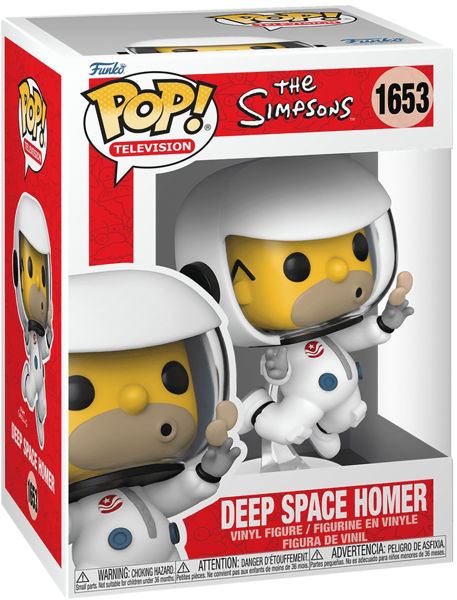 Изображение Фигурка 1653 3+ Фанко поп мультфильмы гомер космонавт Фанко к/у, 1 шт