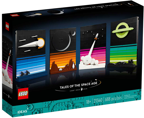 Изображение Конструктор с 18 лет 21340 Лего идеи истории космической эры Лего к/у, 1 шт