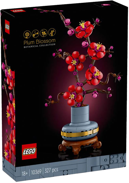 Изображение Конструктор с 18 лет 10369 Лего айконс цветок сливы Лего к/у, 1 шт