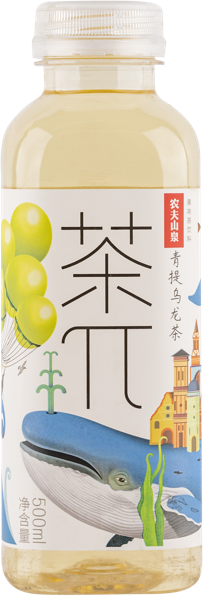 Изображение Напиток Чай зеленый негаз Пи виноград Ногфу спринг п/б, 0,5 л