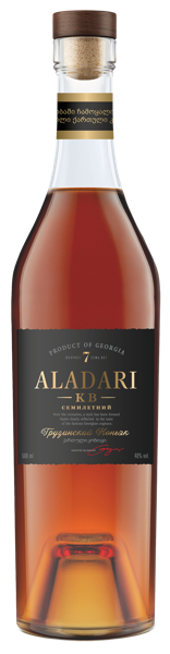 Изображение Коньяк 7 лет 40% Аладари кв Главспиртпром с/б, 0,5 л