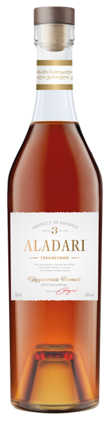 Изображение Коньяк 3 года 40% Аладари Главспиртпром с/б, 0,5 л