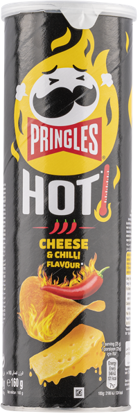 Изображение Чипсы картофельные Принглс острый сыр чили Келлогс кор, 160 г