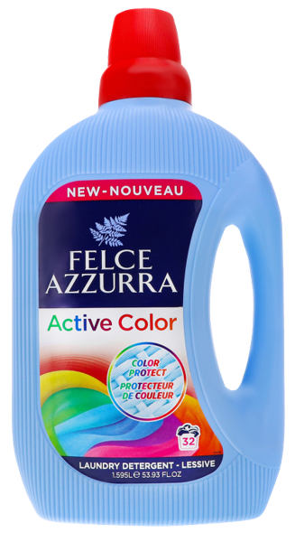 Изображение Средство для стирки жидкое Фельче аззура цветное бельё Пальери СпА п/у, 1,6 л