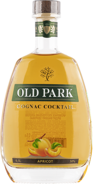 Изображение Коктейль коньячный 30% Олд Парк абрикос КЛВЗ Кристалл с/б, 0,5 л