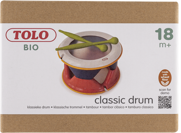 Изображение Игрушка Толо био барабан Толо Макау к/у, 1 шт