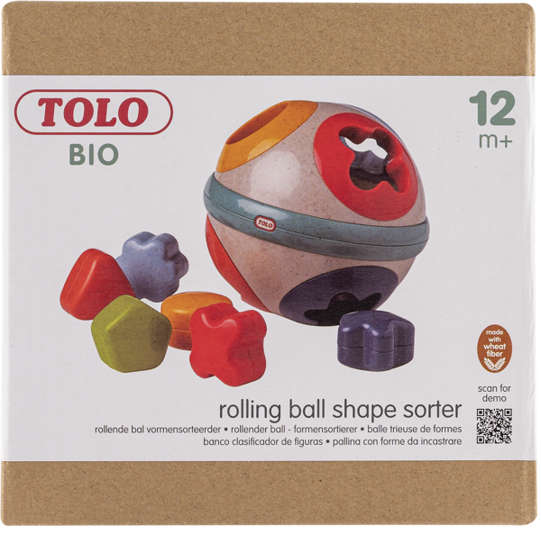 Изображение Игрушка развивающая Толо био сортер шар Толо Макау к/у, 1 шт