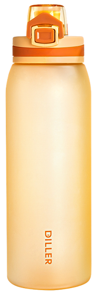 Изображение Бутылка 900мл пластик Диллер цветная матовая Диллер к/у, 1 шт