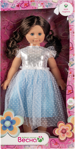 Изображение Кукла интерактивная 70 см Весна милана праздничная 2 Весна ОАО к/у, 1 шт