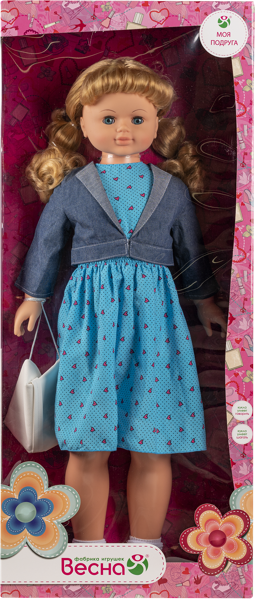 Изображение Кукла интерактивная 83 см Весна снежана кэжуал Весна ОАО к/у, 1 шт