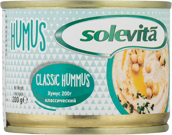 Изображение Хумус из нута Солевита классический Синар ж/б, 200 г
