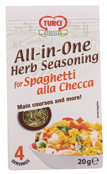 Изображение Приправа для спагетти Турчи из Тосканы травы алла чекка Оффичина Италия м/у, 20 г