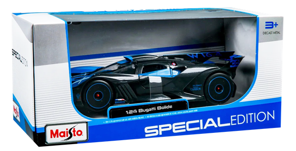 Изображение Машина 1:24 Маисто бугатти болид Маисто к/у, 1 шт