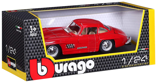 Изображение Машина 1:24 Ббураго мерседес бенз 300sl 1954 Ббураго к/у, 1 шт