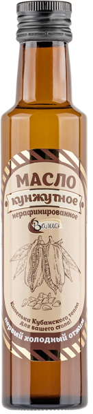 Изображение Масло кунжутное Валиса нерафинированное Валиса с/б, 250 мл