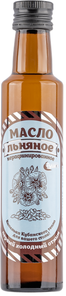 Изображение Масло льняное Валиса нерафинированное Валиса с/б, 250 мл