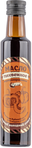 Изображение Масло тыквенное Валиса нерафинированное Валиса с/б, 250 мл