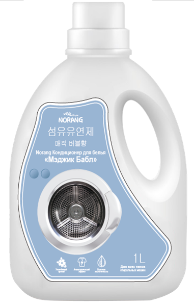 Изображение Кондиционер для белья Норанг мэджик бабл Севон СНС корп п/у, 1 л
