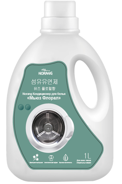 Изображение Кондиционер для белья Норанг мьюз флорал Севон СНС корп п/у, 1 л