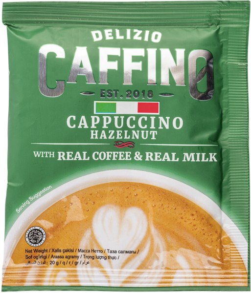 Изображение Кофе растворимый Делицио Каффино лесной орех Самбер Копи Прима м/у, 20 г