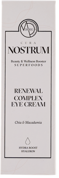 Изображение Крем обновлящий для глаз Кьюра нострум чиа масло макадамии Медитераниум к/у, 30 мл