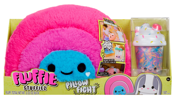 Изображение Набор игровой Флаффи стаффиз подушка радуга Альфа Груп Ко п/у, 1 шт