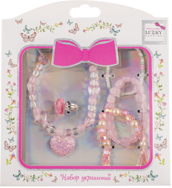 Изображение Набор украшений Лакки фэшн браслеты и кольцо Лакки к/у, 1 шт