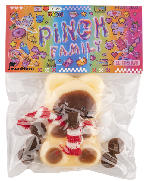 Изображение Игрушка антистресс Игруны сквиш котик с шарфиком Донгуан к/у, 1 шт