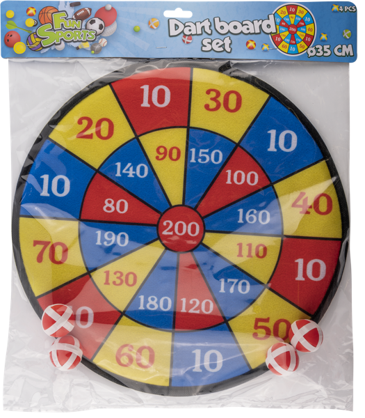 Изображение Дартс 35 см Купман с мячиками Купман Интернэшнл к/у, 1 шт