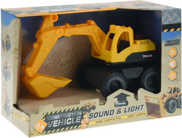 Изображение Машина 19 см Купман грузовик экскаватор Купман Интернэшнл к/у, 1 шт