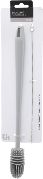 Изображение Щетка 33,5см для бутылок Купман серая Купман Интернэшнл к/у, 2 шт