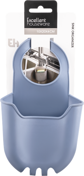 Изображение Органайзер для раковины Купман синий силикон Купман Интернэшнл , 1 шт