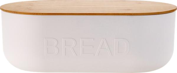 Изображение Хлебница 35см с крышкой Купман белая Купман Интернэшнл , 1 шт