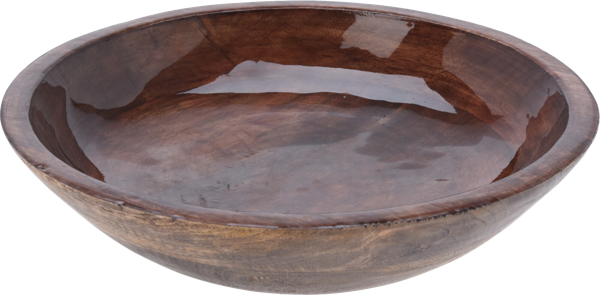 Изображение Миска 30см Купман дерево манго темная Купман Интернэшнл , 1 шт