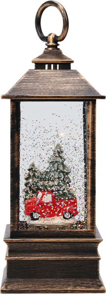 Изображение Светильник 22см на батарейках Купман фонарь с фигуркой и блест Купман Интернэшнл , 1 шт