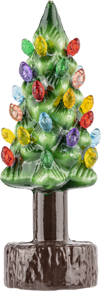 Изображение Светильник 16см на батарейках Купман елочка разноцветная Купман Интернэшнл , 1 шт