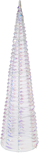 Изображение Светильник 60см на батарейках Купман елка конус разноцветная Купман Интернэшнл , 1 шт